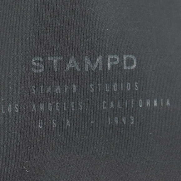STAMPD 2K TRACK JACKET Black with white piping on sleeves | M - Picture 9 of 14